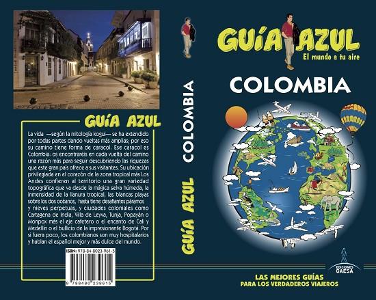 COLOMBIA GUIA AZUL 2017 | 9788480239615 | GARCÍA MARÍN, JESÚS | Galatea Llibres | Llibreria online de Reus, Tarragona | Comprar llibres en català i castellà online