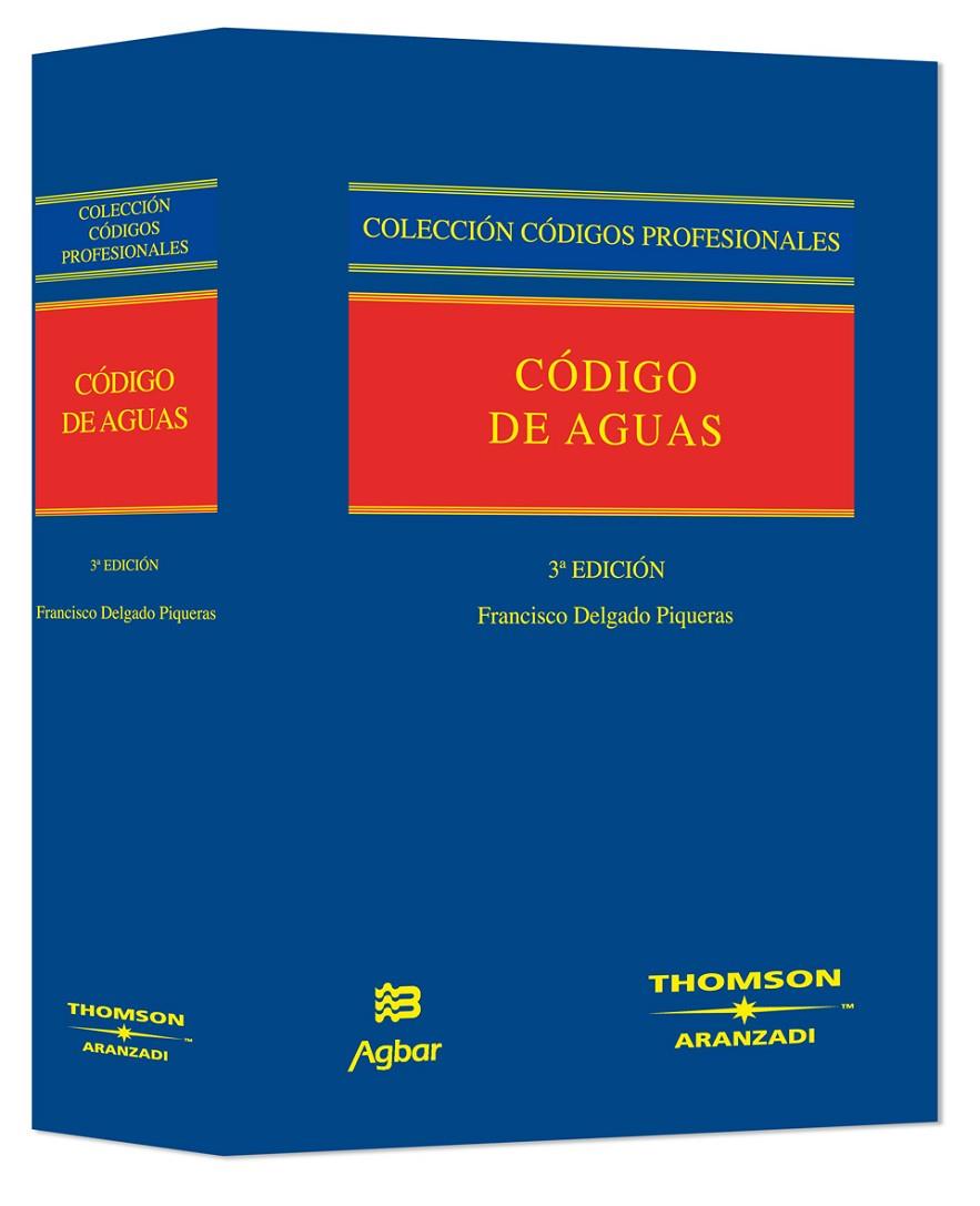 CODIGO DE AGUAS | 9788483557556 | DELGADO PIQUERAS, FCO. | Galatea Llibres | Llibreria online de Reus, Tarragona | Comprar llibres en català i castellà online