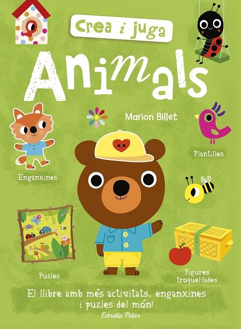 ANIMALS. CREA I JUGA | 9788491375296 | BILLET, MARION | Galatea Llibres | Llibreria online de Reus, Tarragona | Comprar llibres en català i castellà online