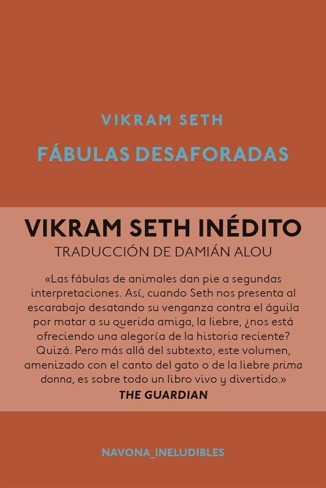 FÁBULAS DESAFORADAS | 9788417978150 | SETH, VIKRAM | Galatea Llibres | Llibreria online de Reus, Tarragona | Comprar llibres en català i castellà online