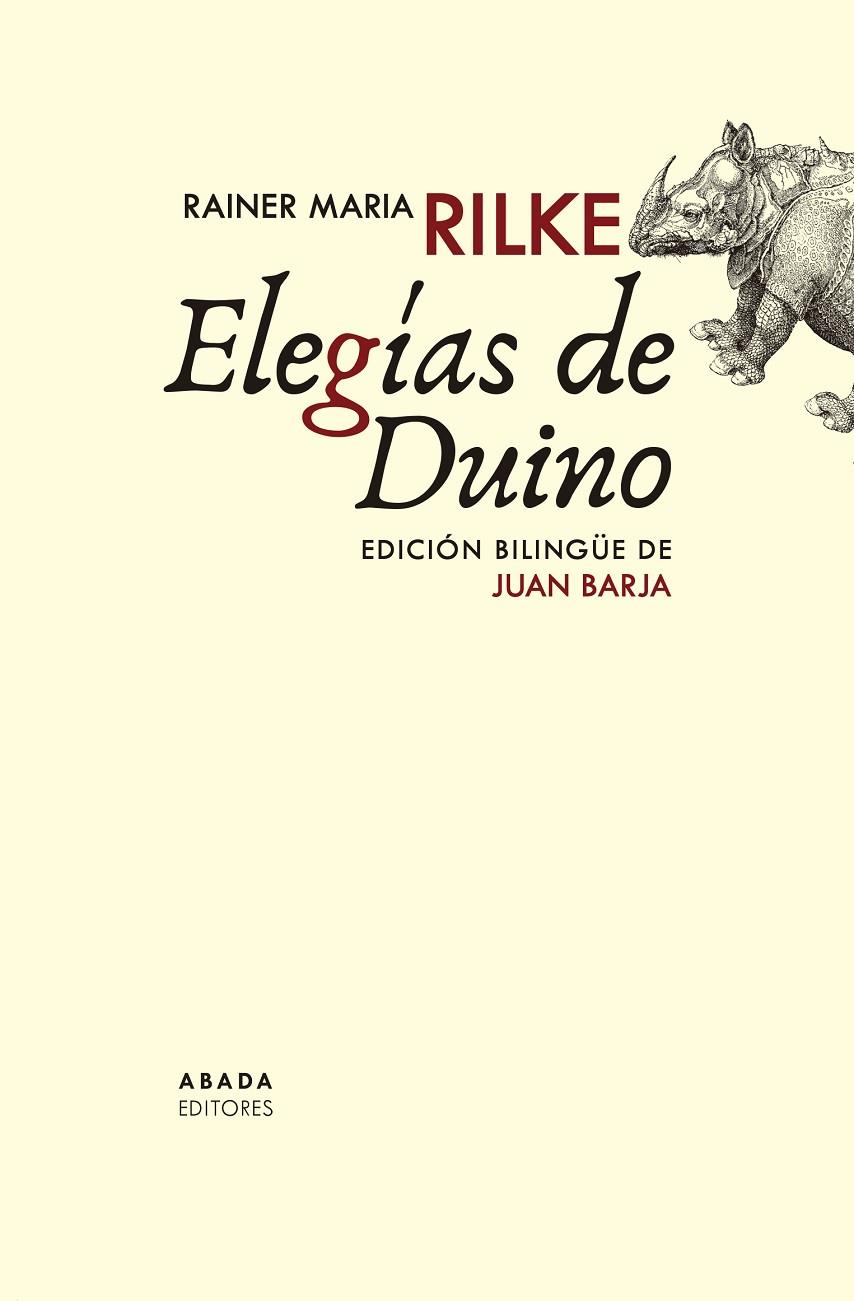 ELEGÍAS DE DUINO | 9788419008121 | RILKE, RAINER MARIA | Galatea Llibres | Librería online de Reus, Tarragona | Comprar libros en catalán y castellano online