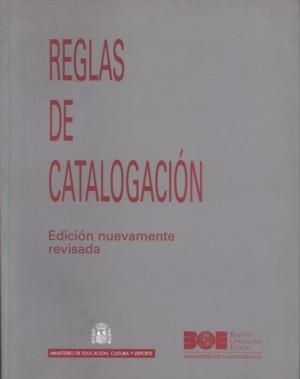 REGLAS DE CATALOGACION 2003 | 9788434011410 | Galatea Llibres | Llibreria online de Reus, Tarragona | Comprar llibres en català i castellà online