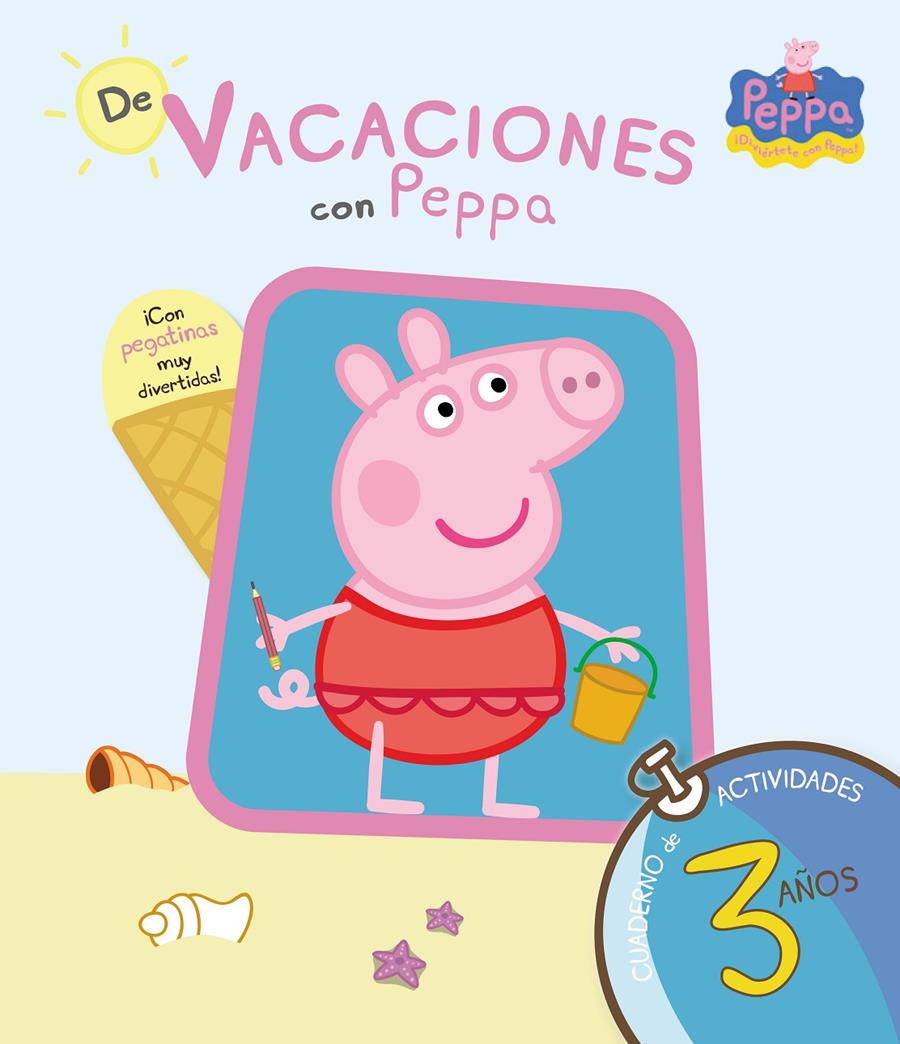 DE VACACIONES CON PEPPA (CUADERNO DE VACACIONES 3 AÑOS) | 9788437281193 | Galatea Llibres | Llibreria online de Reus, Tarragona | Comprar llibres en català i castellà online