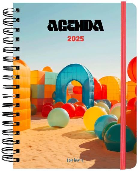 AGENDA ANUAL SEMANAL 2025 COCO DÁVEZ | 9788419215376 | DÁVEZ, COCO | Galatea Llibres | Llibreria online de Reus, Tarragona | Comprar llibres en català i castellà online