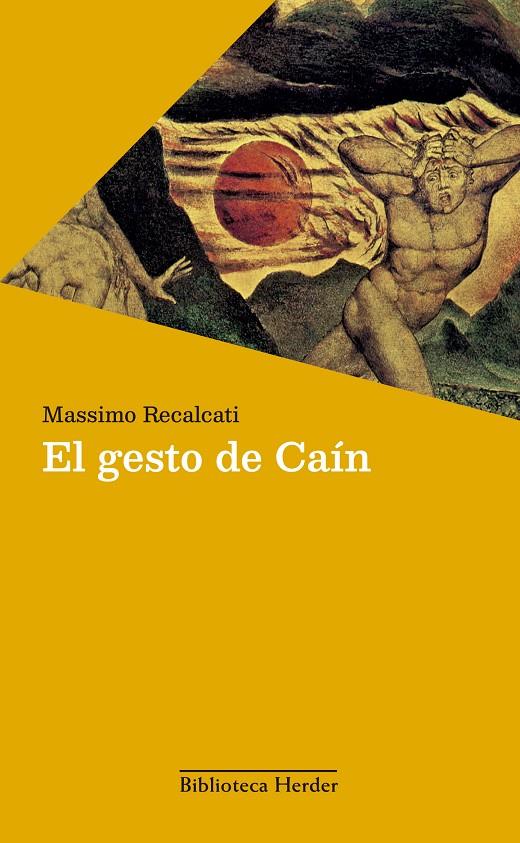 EL GESTO DE CAÍN | 9788425451683 | RECALCATI, MASSIMO | Galatea Llibres | Librería online de Reus, Tarragona | Comprar libros en catalán y castellano online