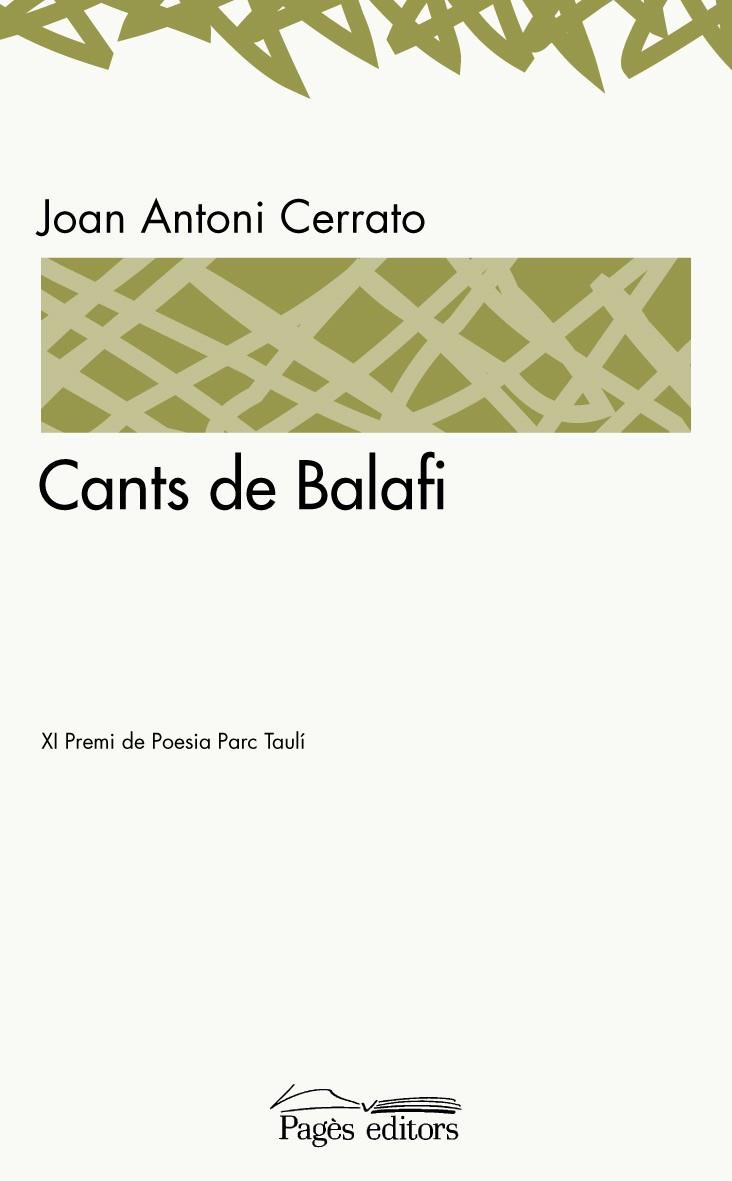 CANTS DE BALAFI | 9788497797511 | CERRATO, JOAN ANTONI | Galatea Llibres | Llibreria online de Reus, Tarragona | Comprar llibres en català i castellà online