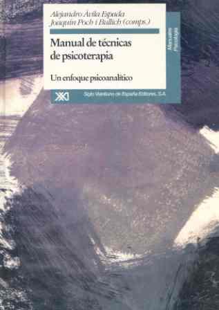 MANUAL DE TECNICAS DE PSICOTERAPIA | 9788432308482 | AVILA ESPADA,ALEJANDRO | Galatea Llibres | Llibreria online de Reus, Tarragona | Comprar llibres en català i castellà online