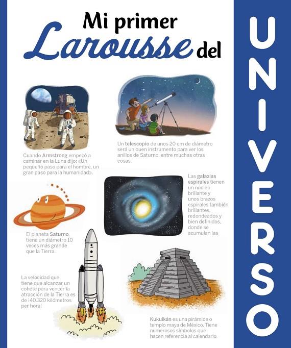 MI PRIMER LAROUSSE DEL UNIVERSO | 9788417273590 | Galatea Llibres | Llibreria online de Reus, Tarragona | Comprar llibres en català i castellà online