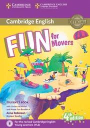 FUN FOR MOVERS ALUM+CD+EJ@+CUADR 4ED | 9781316617533 | ROBINSON, ANNE/SAXBY, KAREN | Galatea Llibres | Librería online de Reus, Tarragona | Comprar libros en catalán y castellano online