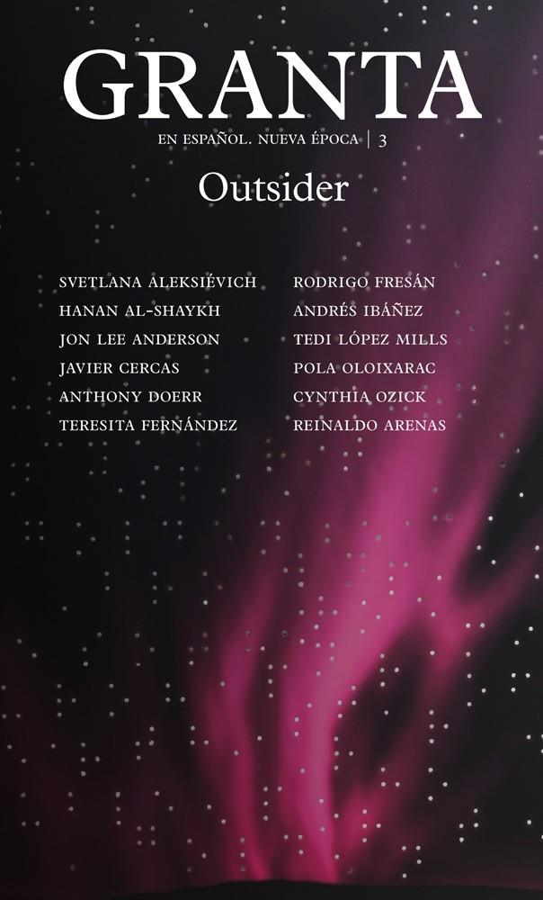 GRANTA 3. OUTSIDER | 9788416495351 | VV.AA. | Galatea Llibres | Llibreria online de Reus, Tarragona | Comprar llibres en català i castellà online