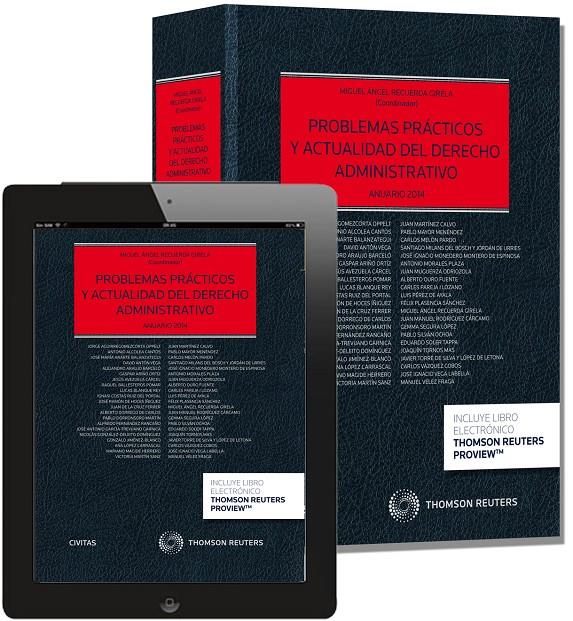 PROBLEMAS PRÁCTICOS Y ACTUALIDAD DEL DERECHO ADMINISTRATIVO (PAPEL + E-BOOK) | 9788447048021 | RECUERDA GIRELA, MIGUEL ANGEL | Galatea Llibres | Llibreria online de Reus, Tarragona | Comprar llibres en català i castellà online