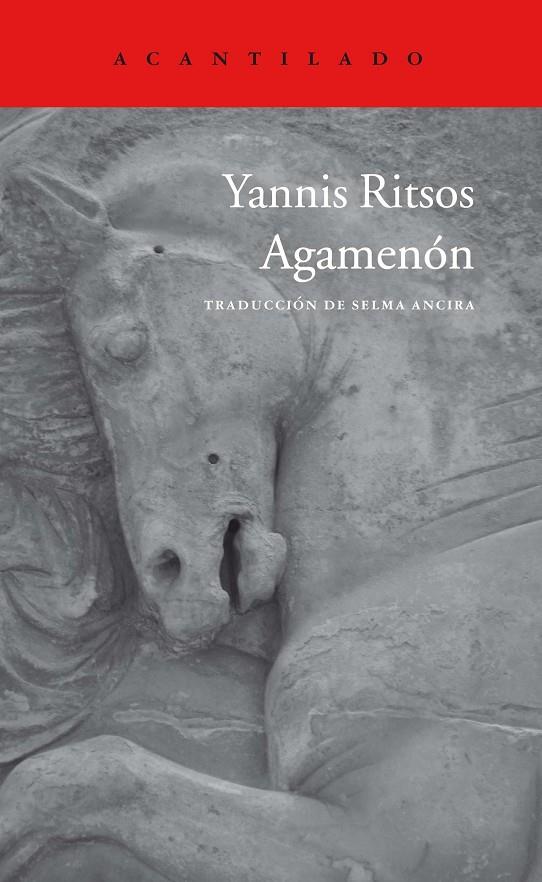 AGAMENóN | 9788416748839 | RITSOS, YANNIS | Galatea Llibres | Llibreria online de Reus, Tarragona | Comprar llibres en català i castellà online