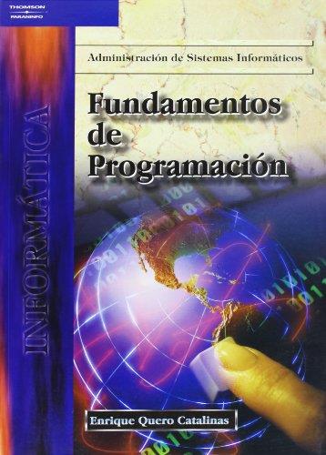 FUNDAMENTOS DE PROGRAMACION | 9788497320009 | QUERO CATALINAS, ENRIQUE | Galatea Llibres | Llibreria online de Reus, Tarragona | Comprar llibres en català i castellà online