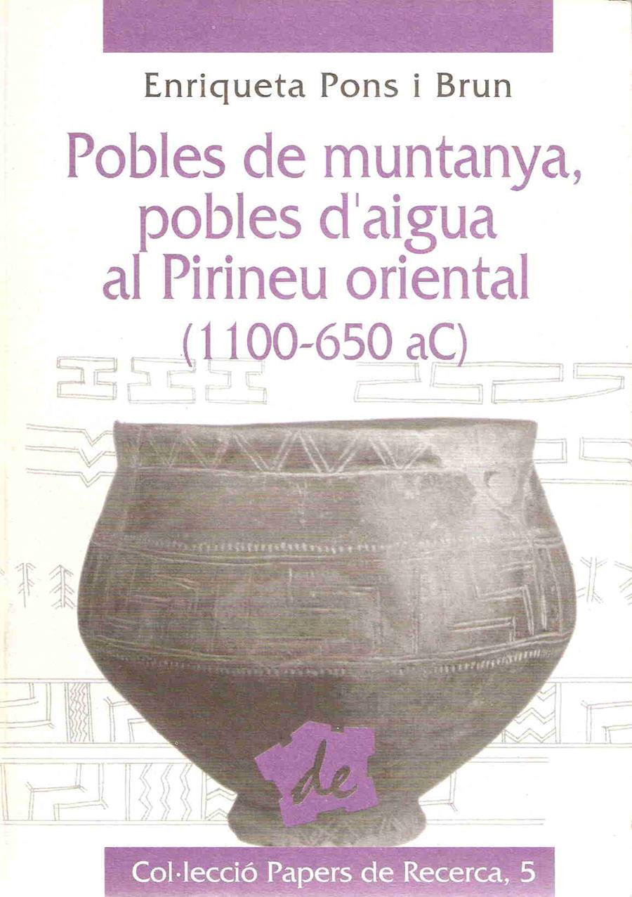 POBLES DE MUNTANYA, POBLES D'AIGUA AL PIRINEU ORIENTAL 1100- | 9788488589798 | PONS I BRUN, ENRIQUETA | Galatea Llibres | Librería online de Reus, Tarragona | Comprar libros en catalán y castellano online