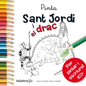 PINTA SANT JORDI I EL DRAC | 9788424647513 | CANYELLES, ANNA | Galatea Llibres | Librería online de Reus, Tarragona | Comprar libros en catalán y castellano online