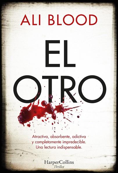 EL OTRO | 9788410642201 | BLOOD, ALI | Galatea Llibres | Librería online de Reus, Tarragona | Comprar libros en catalán y castellano online