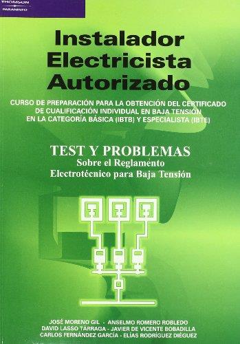 INSTALADOR ELECTRICISTA AUTORIZADO | 9788428328623 | MORENO GIL, JOSE | Galatea Llibres | Llibreria online de Reus, Tarragona | Comprar llibres en català i castellà online