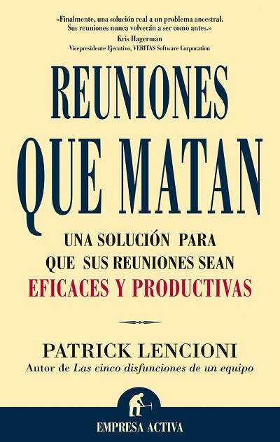 REUNIONES QUE MATAN | 9788495787620 | LENCIONI, PATRICK | Galatea Llibres | Librería online de Reus, Tarragona | Comprar libros en catalán y castellano online