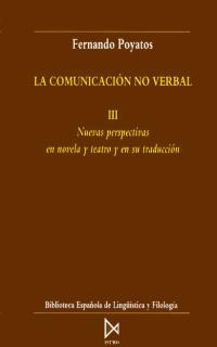 COMUNICACION NO VERBAL,LA(TOMO III) | 9788470902826 | POYATOS,FERNANDO | Galatea Llibres | Llibreria online de Reus, Tarragona | Comprar llibres en català i castellà online