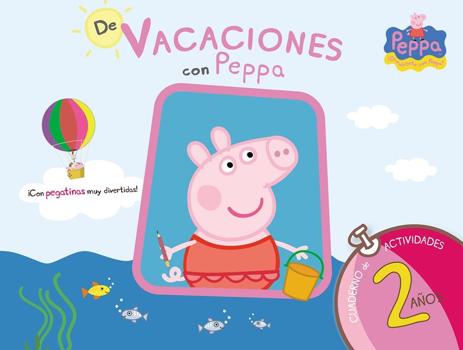 DE VACACIONES CON PEPPA (CUADERNO DE VACACIONES 2 AÑOS) | 9788437281186 | Galatea Llibres | Llibreria online de Reus, Tarragona | Comprar llibres en català i castellà online