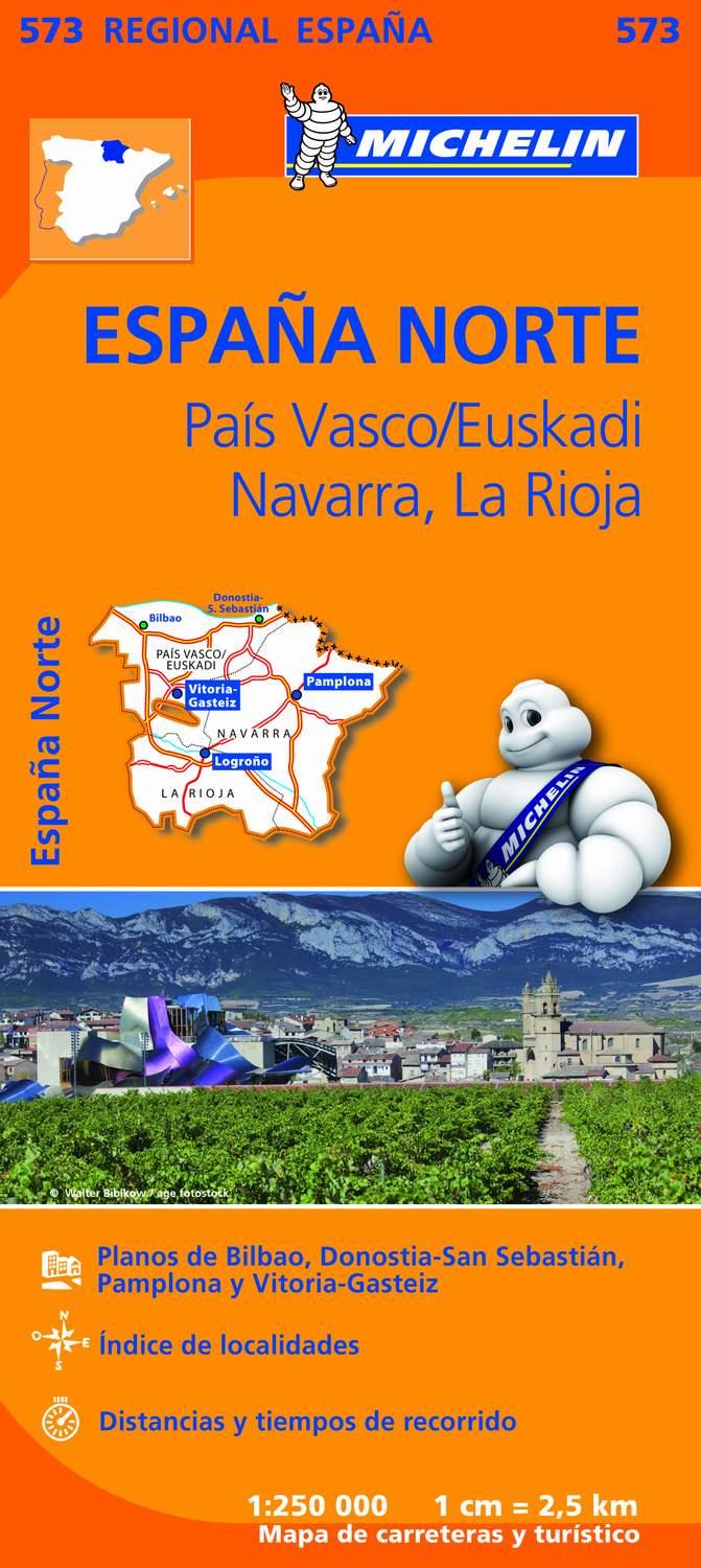 PAIS VASCO NAVARRA LA RIOJA MAPA REGIONAL -NOVA EDICIO- 1:250 000 MICHELIN | 9782067184206 | VARIOS AUTORES | Galatea Llibres | Llibreria online de Reus, Tarragona | Comprar llibres en català i castellà online