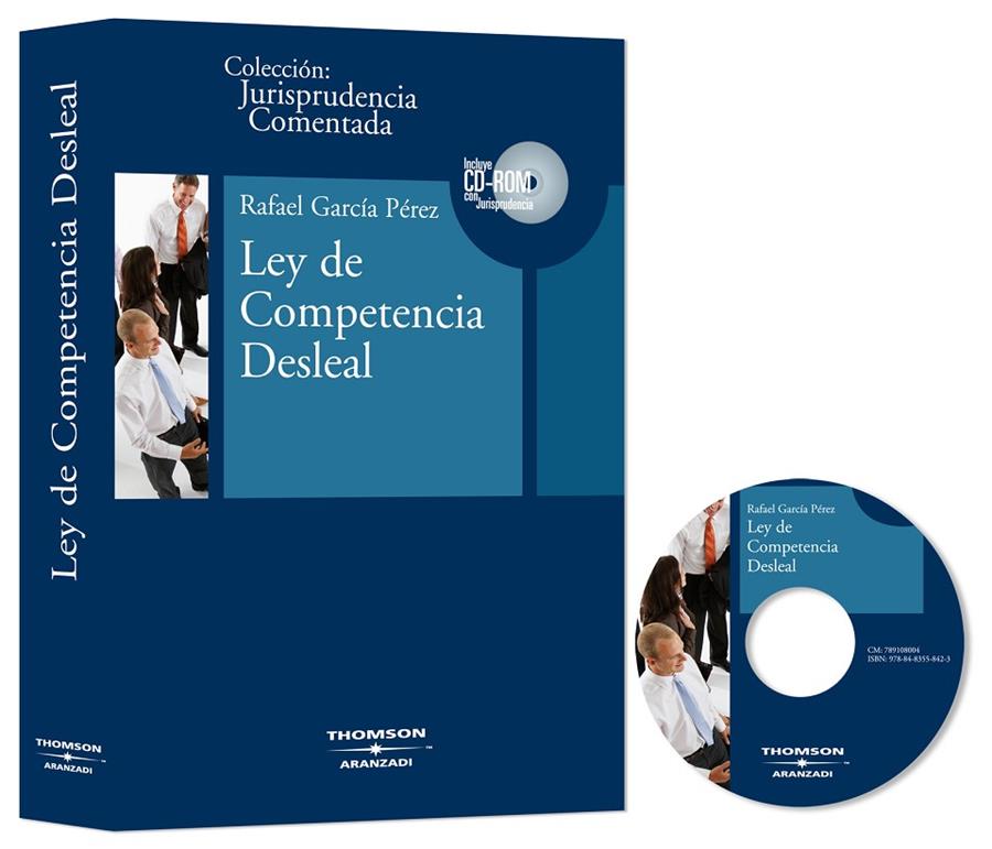 LEY DE COMPETENCIA DESLEAL | 9788483558423 | GARCÍA PÉREZ, RAFAEL | Galatea Llibres | Llibreria online de Reus, Tarragona | Comprar llibres en català i castellà online