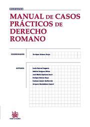 MANUAL DE CASOS PRÁCTICOS DE DERECHO ROMANO | 9788498766844 | ENRIQUE GÓMEZ ROYO/LUCIA BERNAD SEGARRA/GABRIEL BUIGUES OLIVER/JOSÉ MARÍA ESPINOSA ISACH/CARMEN LÁZA | Galatea Llibres | Llibreria online de Reus, Tarragona | Comprar llibres en català i castellà online