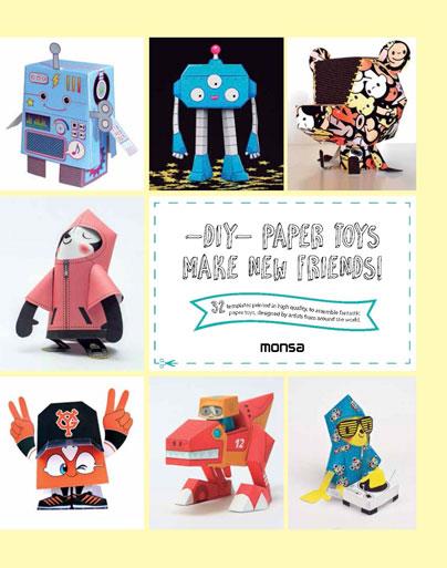 DIY. PAPER TOYS. MAKE NEW FRIENDS! | 9788416500192 | Galatea Llibres | Llibreria online de Reus, Tarragona | Comprar llibres en català i castellà online