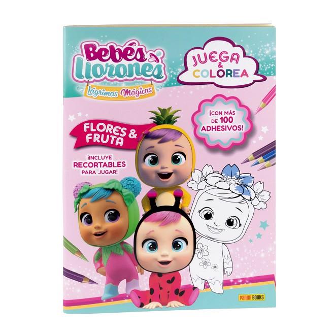 BEBES LLORONES ¡JUEGA Y COLOREA CON LOS BEBÉS! FLORES & FRUTAS | 9788410511743 | IMC TOYS | Galatea Llibres | Llibreria online de Reus, Tarragona | Comprar llibres en català i castellà online