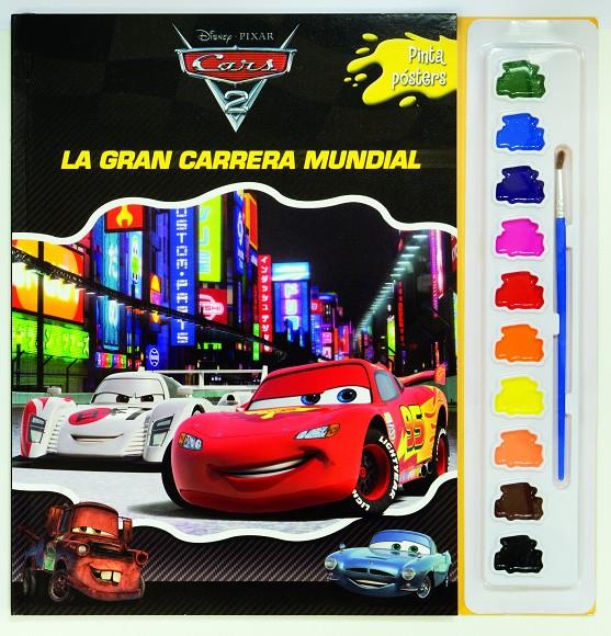 CARS 2. PINTA PÓSTERS CON ACUARELAS | 9788499514239 | Galatea Llibres | Librería online de Reus, Tarragona | Comprar libros en catalán y castellano online