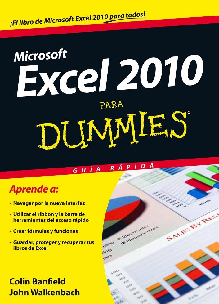 EXCEL 2010 PARA DUMMIES | 9788432921278 | BANFIELD, COLIN | Galatea Llibres | Librería online de Reus, Tarragona | Comprar libros en catalán y castellano online