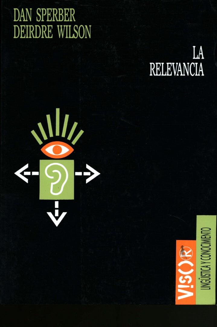 RELEVANCIA, LA | 9788477748694 | SPERBER, DAN | Galatea Llibres | Llibreria online de Reus, Tarragona | Comprar llibres en català i castellà online