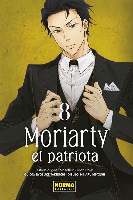 MORIARTY EL PATRIOTA 8 | 9788467943979 | RYOSUKE TAKEUCHI/ HIKARU MIYOSHI | Galatea Llibres | Llibreria online de Reus, Tarragona | Comprar llibres en català i castellà online