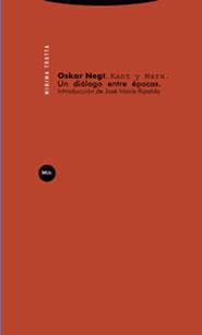 DIALOGO ENTRE EPOCAS | 9788481647198 | NEGT, OSKAR | Galatea Llibres | Librería online de Reus, Tarragona | Comprar libros en catalán y castellano online