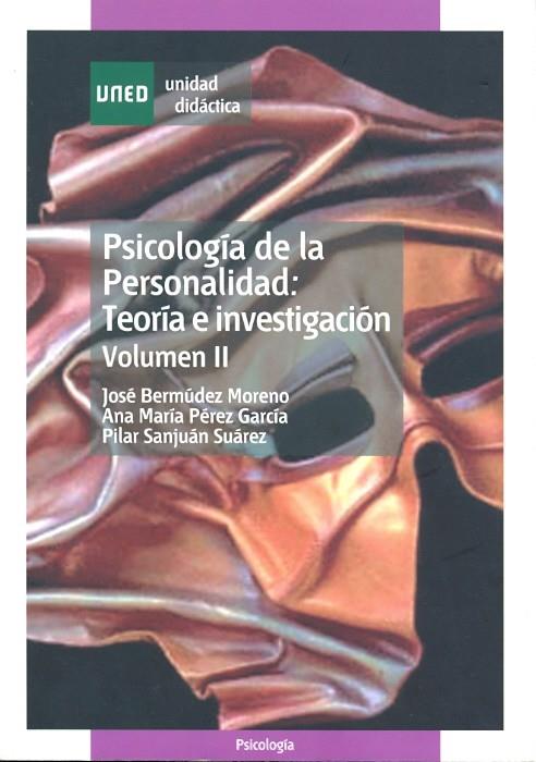 PSICOLOGIA DE LA PERSONALIDAD TEORIA E INVESTIGACION VOL.II | 9788436249514 | VVAA | Galatea Llibres | Llibreria online de Reus, Tarragona | Comprar llibres en català i castellà online