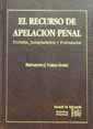 RECURSO DE APELACION PENAL.DOCTRINA, JURISPRUDENCI | 9788480024938 | VARELA GOMEZ | Galatea Llibres | Llibreria online de Reus, Tarragona | Comprar llibres en català i castellà online