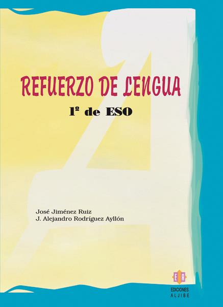 REFUERZO LENGUA 1 ESO | 9788497001755 | JIMENEZ RUIZ, JOSE | Galatea Llibres | Llibreria online de Reus, Tarragona | Comprar llibres en català i castellà online