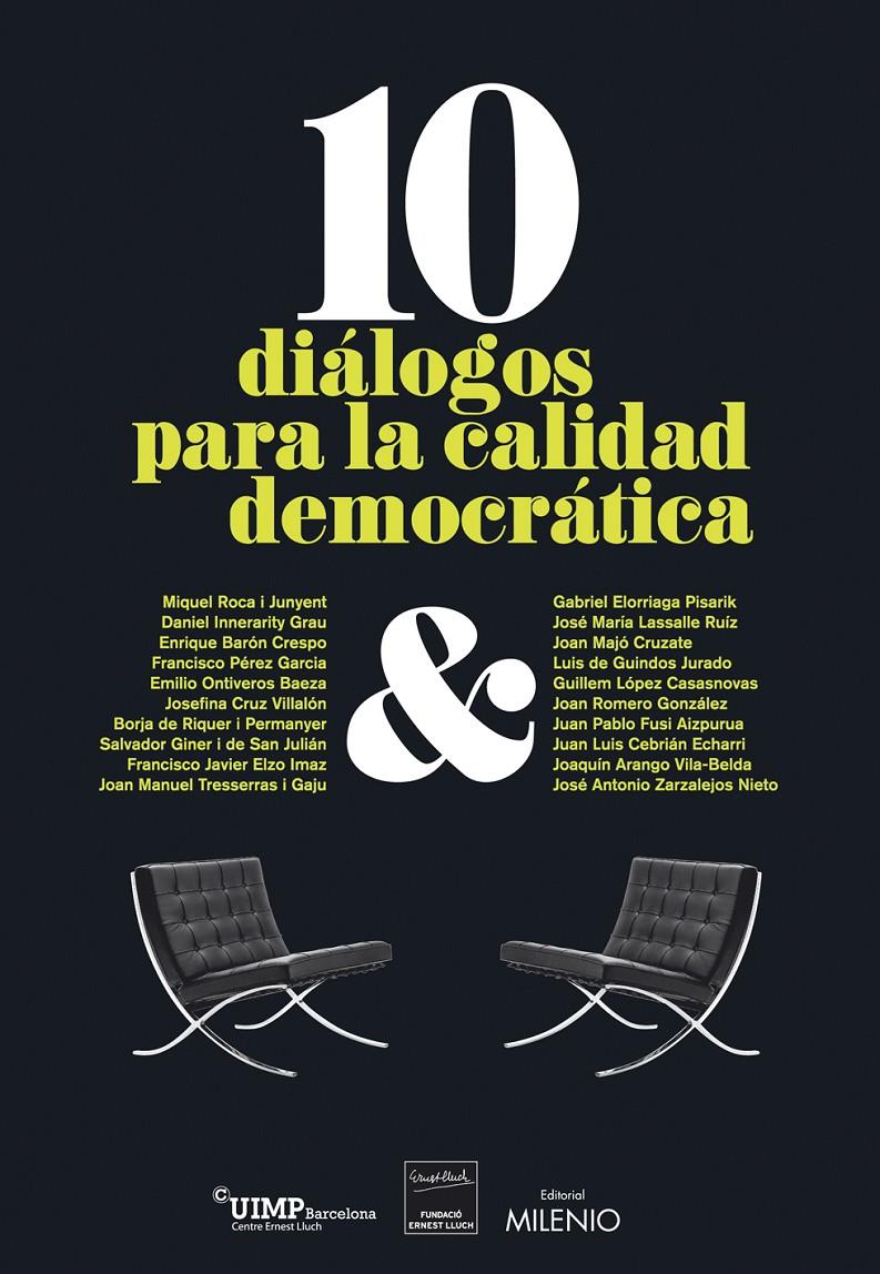 10 DIÁLOGOS PARA LA CALIDAD DEMOCRÁTICA | 9788497434959 | VV.AA | Galatea Llibres | Librería online de Reus, Tarragona | Comprar libros en catalán y castellano online