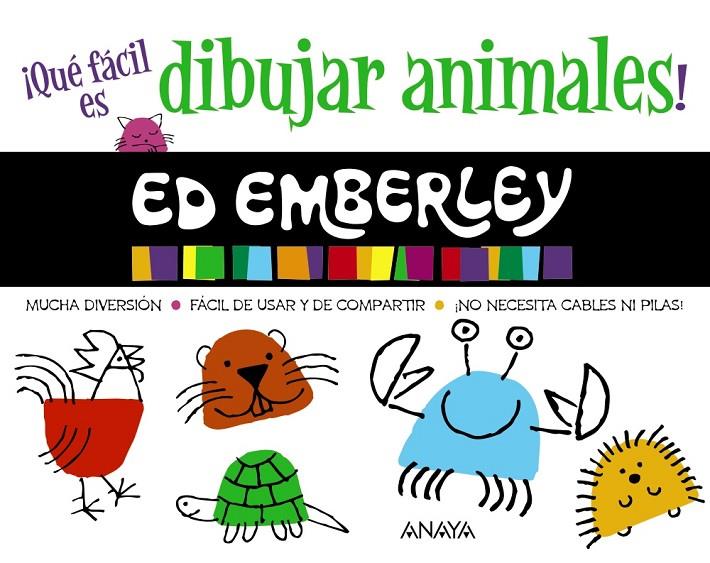 ¡QUÉ FÁCIL ES DIBUJAR ANIMALES! | 9788469833841 | EMBERLEY, ED | Galatea Llibres | Llibreria online de Reus, Tarragona | Comprar llibres en català i castellà online