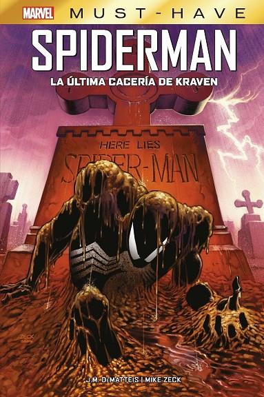 MARVEL MUST HAVE SPIDERMAN. LA ÚLTIMA CACERÍA DE KRAVEN | 9788413349350 | ZECK,MIKE/DEMATTEIS, J. M. | Galatea Llibres | Llibreria online de Reus, Tarragona | Comprar llibres en català i castellà online