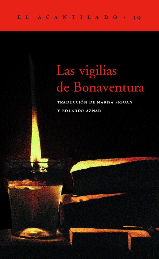 VIGILIAS DE BONAVENTURA, LAS | 9788495359315 | AAVV | Galatea Llibres | Llibreria online de Reus, Tarragona | Comprar llibres en català i castellà online