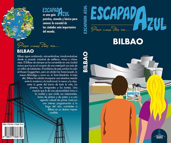 BILBAO ESCAPADA AZUL 2018 | 9788417368746 | MONREAL, MANUEL | Galatea Llibres | Llibreria online de Reus, Tarragona | Comprar llibres en català i castellà online