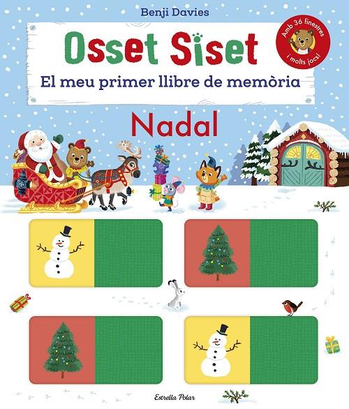 OSSET SISET. EL MEU PRIMER LLIBRE DE MEMÒRIA. NADAL | 9788413898292 | DAVIES, BENJI | Galatea Llibres | Llibreria online de Reus, Tarragona | Comprar llibres en català i castellà online