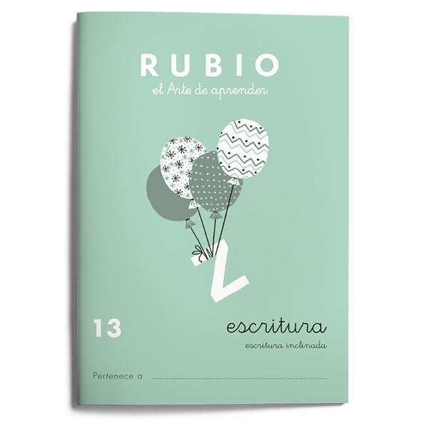 ESCRITURA INCLINADA RUBIO, N. 13 | 9788485109364 | RUBIO SILVESTRE, RAMÓN | Galatea Llibres | Llibreria online de Reus, Tarragona | Comprar llibres en català i castellà online