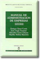 MANUAL DE ADMINISTRACION DE EMPRESAS | 9788447011193 | CLAVER CORTES, ENRIQUE | Galatea Llibres | Librería online de Reus, Tarragona | Comprar libros en catalán y castellano online