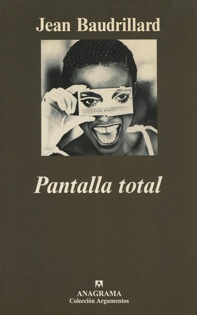 PANTALLA TOTAL | 9788433905932 | BAUDRILLARD, JEAN | Galatea Llibres | Llibreria online de Reus, Tarragona | Comprar llibres en català i castellà online