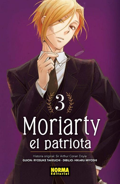 MORIARTY EL PATRIOTA 3 | 9788467934694 | MIYOSHI, HIKARU | Galatea Llibres | Llibreria online de Reus, Tarragona | Comprar llibres en català i castellà online