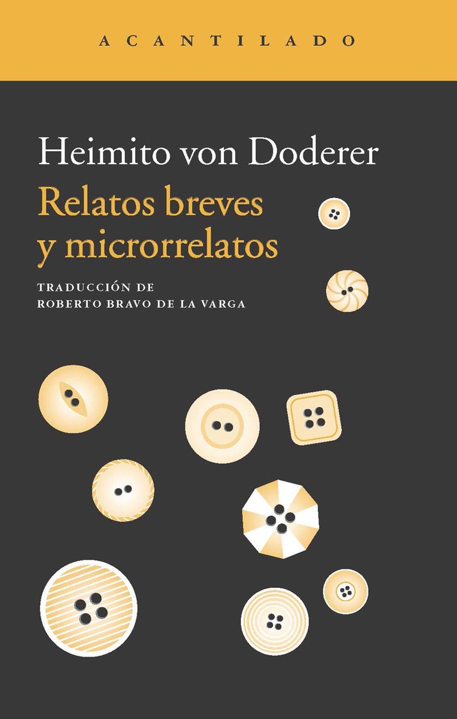 RELATOS BREVES Y MICRORRELATOS | 9788415689652 | VON DODERER, HEIMITO | Galatea Llibres | Llibreria online de Reus, Tarragona | Comprar llibres en català i castellà online