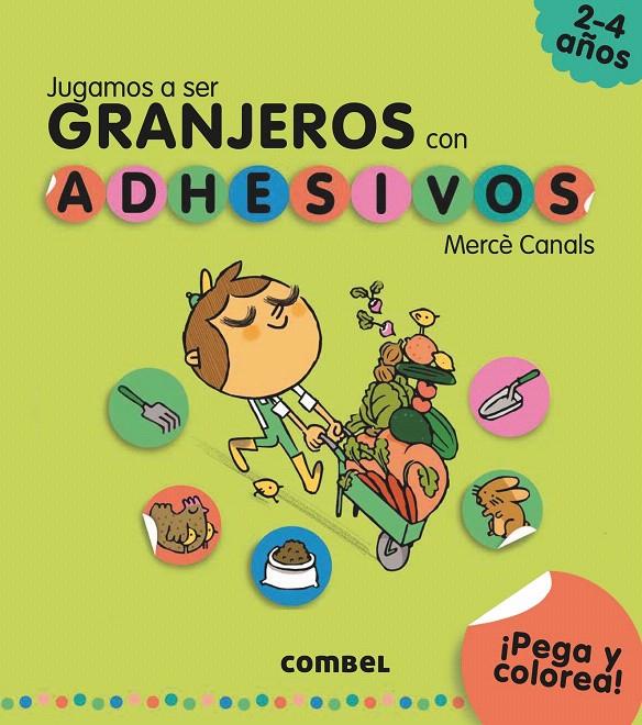 JUGAMOS A SER GRANJEROS CON ADHESIVOS | 9788491011576 | CANALS FERRER, MERCÈ | Galatea Llibres | Llibreria online de Reus, Tarragona | Comprar llibres en català i castellà online