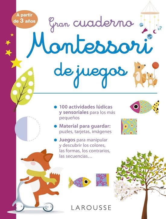 GRAN CUADERNO MONTESSORI DE JUEGOS | 9788418473234 | Galatea Llibres | Llibreria online de Reus, Tarragona | Comprar llibres en català i castellà online